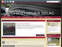 Tablet Screenshot of christopherselac.com